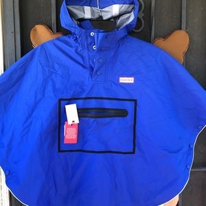 Hunter Blue poncho kids